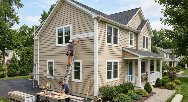 Dutch Lap Siding Installation in Hillsboro, OH
