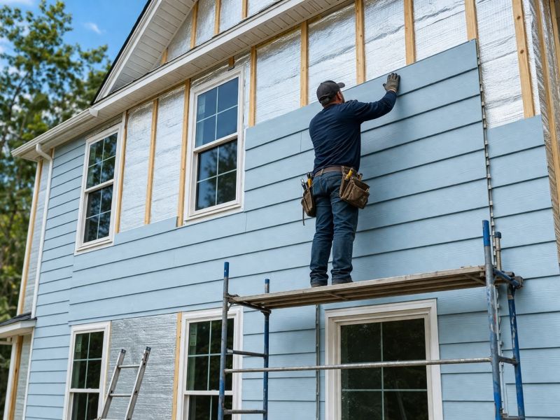 Insulated Siding Installation in Blanchester, OH