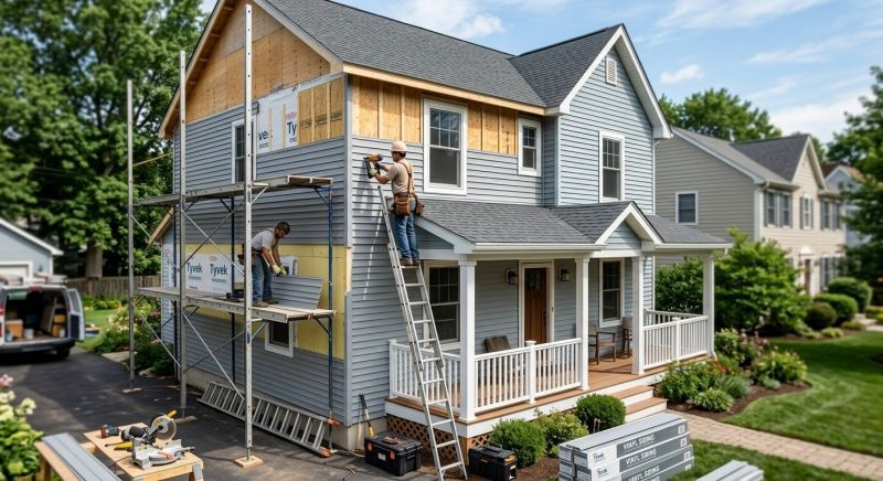 Synthetic Siding Installation in Hillsboro, OH