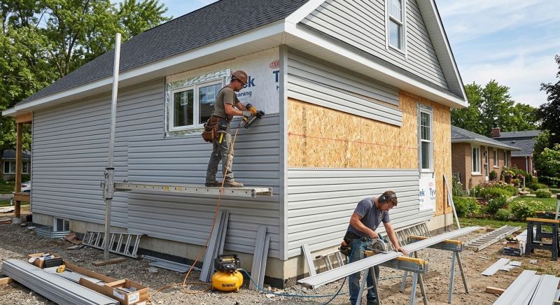 Synthetic Siding Installation in Hillsboro, OH