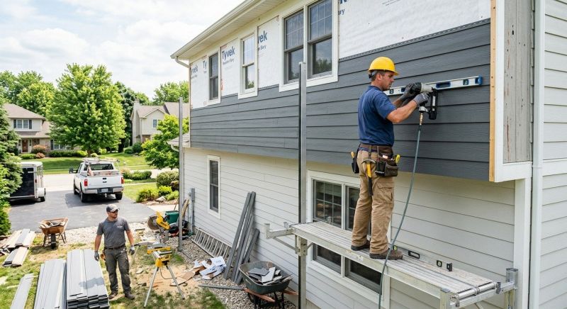 Synthetic Siding Installation in Hillsboro, OH