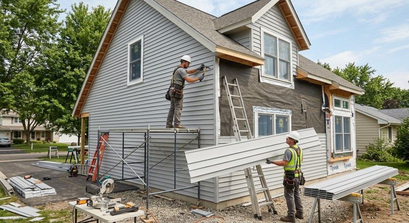Vinyl Siding Installation in New Vienna, OH